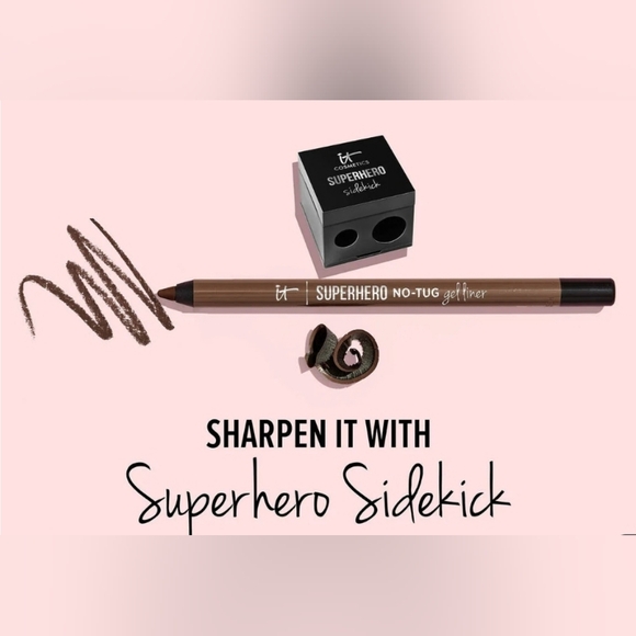 IT COSMETICS Superhero Gel Eyeliner "Brilliant Brown" New - Picture 2 of 3